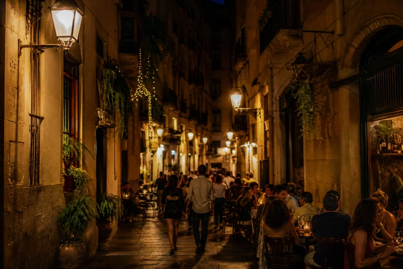 Barcelona éjszakai élete